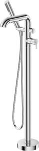 Deante Bath mixer, freestanding, with shower set