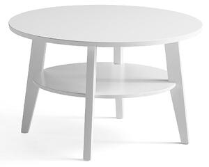 AJ Produkty Konferenční stolek HOLLY, Ø 800 mm, bílý