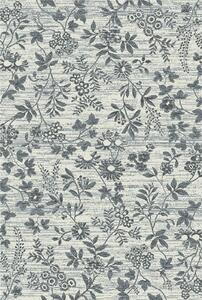 Kusový koberec Flowers grey 80x150 cm