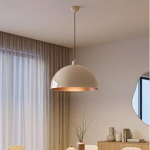 Brilagi - LED Lustr na lanku METALO 1xE27/40W/230V pr. 40 cm béžová/měděná