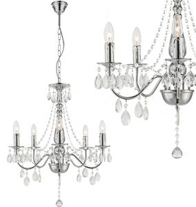Toolight Rea, Stropní svítidlo EBT014-5CP CHROME, OSW-01249
