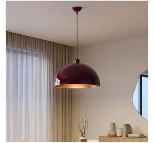 Brilagi - LED Lustr na lanku METALO 1xE27/40W/230V pr. 40 cm burgundy/měděná