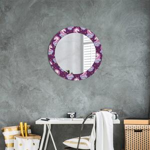 Kulaté dekorační zrcadlo na zeď Jednorožčí hvězdy