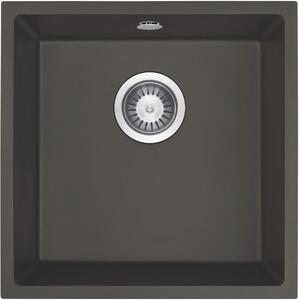 Deante Corda, 1-komorový drez 440x440x200mm, antracitová metalíza, DEA-ZQA_T10A