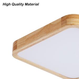 Brilagi - LED Stmív. svítidlo WOODLINE SQUARE LED/48W/230V dub 40x40 cm + DO