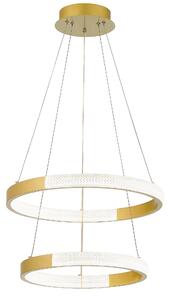 Toolight Toolight, LED závěsné osvětlení, 38W, 3000K, LHJ044-CP2, zlatá, OSW-60027