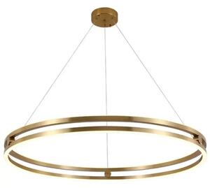 Toolight Toolight, LED závěsné svítidlo 60cm, 76W, 3000K, LHJ015-CP, zlatá, OSW-60009
