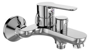 Mereo Mereo, Vanová nástěnná baterie, Zuna, bez příslušenství, chrom, CB901A04Z