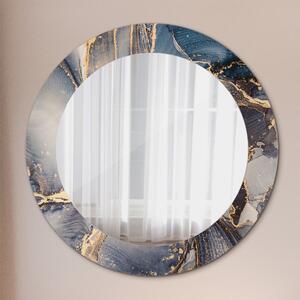 Kulaté dekorační zrcadlo Abstraktní tekutina