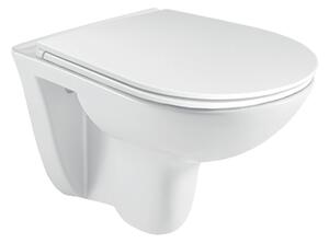 Mereo Mereo, WC závěsné, RIMLESS, 530x355x360, keramické, vč. sedátka CSS124, VSD81S2