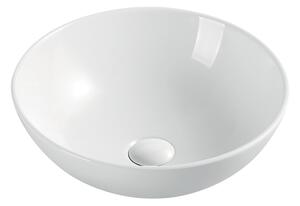Mereo Mereo, Umyvadlo na desku bez přepadu, 400x400x145 mm, kulaté, keramické, UC404015C