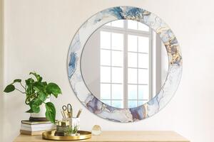 Kulaté dekorační zrcadlo Abstraktní tekuté umění