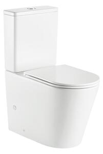 Mereo Mereo, WC kombi, vyvýšené, vario odpad, kapotované, Smart Flush RIMLESS, keramické vč. sedátka, VSD92T1