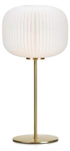 Markslöjd 107819 - Stolní lampa SOBER 1xE27/60W/230V bílá/mosaz ML1005