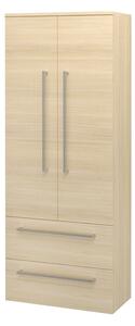 Mereo Mereo, Bino, koupelnová skříňka vysoká, dvojitá 163 cm, CN639