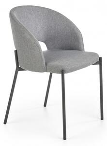 HALMAR Designová židle Brinne šedá