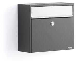 AJ Produkty Poštovní schránka GAZETTE, 330x390x150 mm, černá