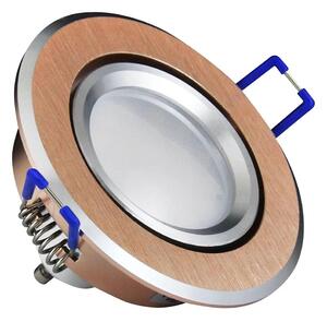 LED Podhledové svítidlo SUN OLAL 1xGU10/3,5W/230V 3000K pr. 8,4 cm zlatá