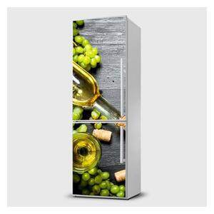 E-shop24, Pi5SL1481, Rozměr 65x120 cm, Fototapeta samolepící na lednice - Bílé víno
