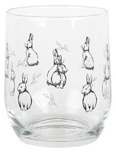 Sklenička s králíčky Bunny Buddies – 300 ml