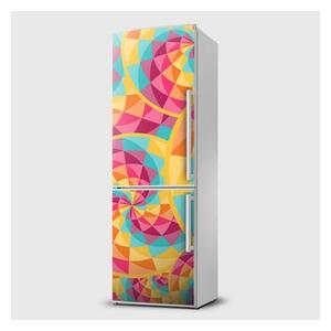 E-shop24, Pi5SL146, Rozměr 65x120 cm, Fototapeta samolepící na lednice - Design barevný