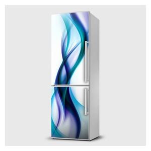 E-shop24, Pi5SL1282, Rozměr 65x120 cm, Fototapeta samolepící na lednice - Dým modrý