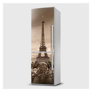 E-shop24, Pi51SL986, Rozměr 65x180 cm, Fototapeta samolepící na lednice - Eiffelovka