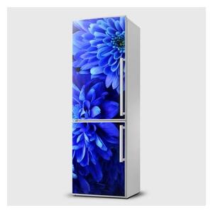 E-shop24, Pi5SL805, Rozměr 65x120 cm, Fototapeta samolepící na lednice - Gerbera modrá