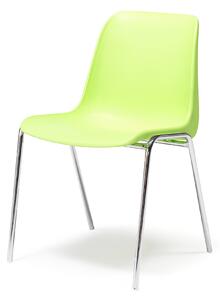 AJ Produkty Plastová židle SIERRA, limetková