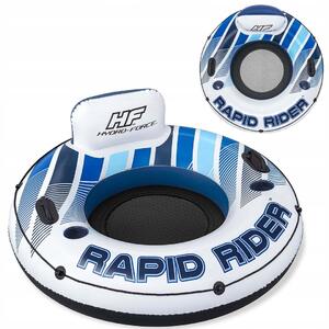 Kruh na plavání Rapid Rider, průměr 135 cm, 2 držadla Bestway 43116