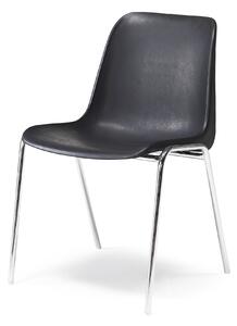 AJ Produkty Plastová židle SIERRA, černá