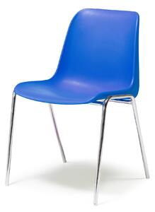 AJ Produkty Plastová židle SIERRA, modrá