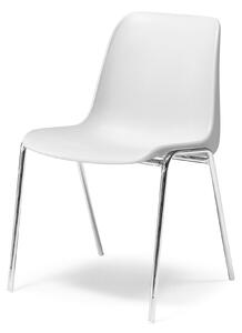AJ Produkty Plastová židle SIERRA, bílá