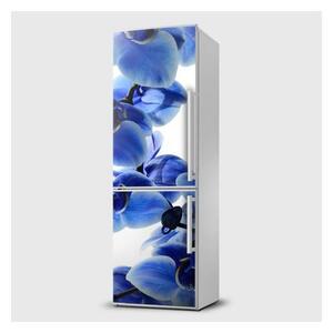 E-shop24, Pi5SL1236, Rozměr 65x120 cm, Fototapeta samolepící na lednice - Orchidej modrá