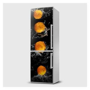 E-shop24, Pi5SL316, Rozměr 65x120 cm, Fototapeta samolepící na lednice - Pomeranč