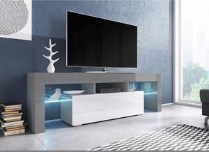 Cama TV stolek TORO 138 Barva nábytku: Černý lesk