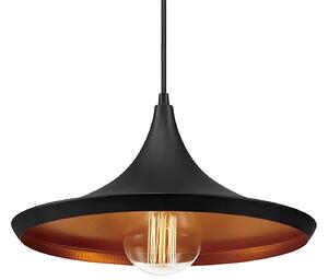 Toolight Toolight, závěsné stropní svítidlo Costa C 1xE27 APP081-1CP, černá, OSW-00118