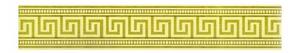 E-shop24, 25-476, Bordura na zeď, samolepicí Řecko žluto zelené - šířka 5 cm x délka 5 m