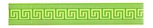 E-shop24, 25-475, Bordura na zeď, samolepicí Řecko zelené - šířka 5 cm x délka 5 m