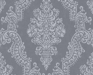 A.S. Création | Vliesová tapeta na zeď Pure Elegance | 0,53 x 10,05 m | šedá, metalická
