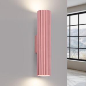 Brilagi - LED Nástěnné svítidlo CRESTO 2xGU10/10W/230V 30 cm růžová