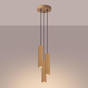 Brilagi - LED Lustr na lanku CRESTO 3xGU10/10W/230V zlatá
