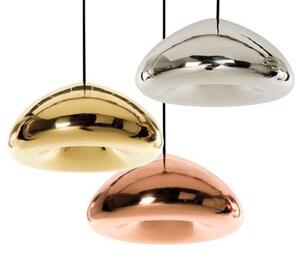 Toolight - závěsná stropní zrcadlová lampa, zlatá, OSW-00420