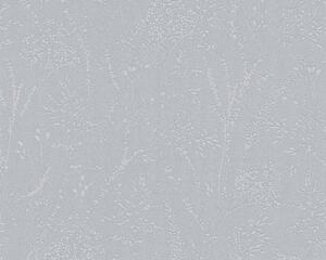 A.S. Création | Vliesová tapeta na zeď Pure Elegance | 0,53 x 10,05 m | modrá, šedá