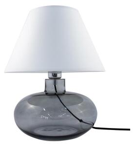 Zuma Line 5515WH - Stolní lampa MERSIN 1xE27/40W/230V bílá/černá ZL0219