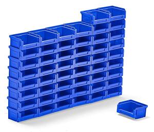 AJ Produkty Plastový box APART, 90x105x55 mm, bal. 50 ks, modrý