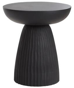 Jotex Černý dřevěný odkládací stolek EGINA 40 cm