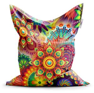 Sablio Sedací vak Classic Barevné obrazce - 150x100 cm