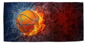 Sablio Ručník Basketbalový míč - 30x50 cm