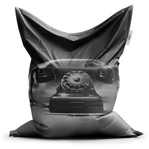 Sablio Sedací vak Classic Starý telefon - 150x100 cm